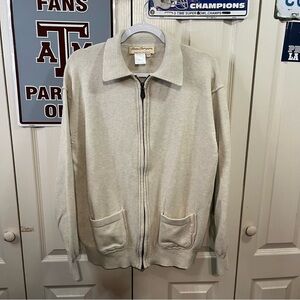 Norm Thompson Men’s Full Zip Sweater